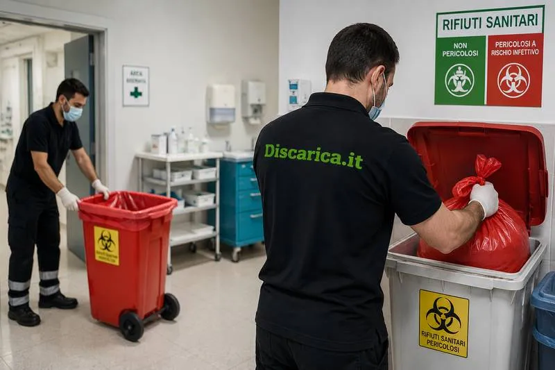 foto smaltitori di rifiuti sanitari