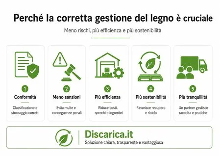 infografica smaltimento legno