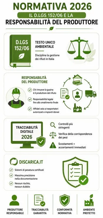 infografica normativa smaltimento guaina