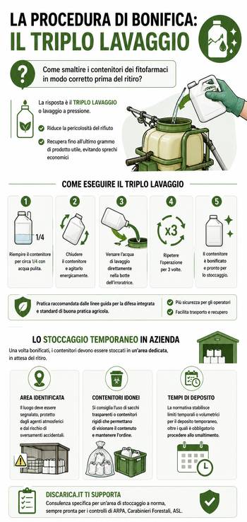 procedura di bonifica fitosanitari