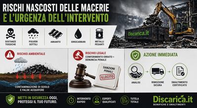 infografica smaltimento rifiuti bruciati