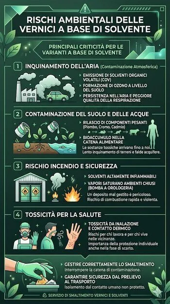 rischio vernici mal smaltita